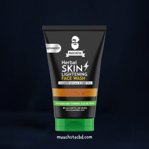 muuchstacbd.com_20250604_002124_0000 Muuchstac Haldi Herbal Face Wash for Men – Brightening, Acne Control & Oil-Free Glow (85ml)